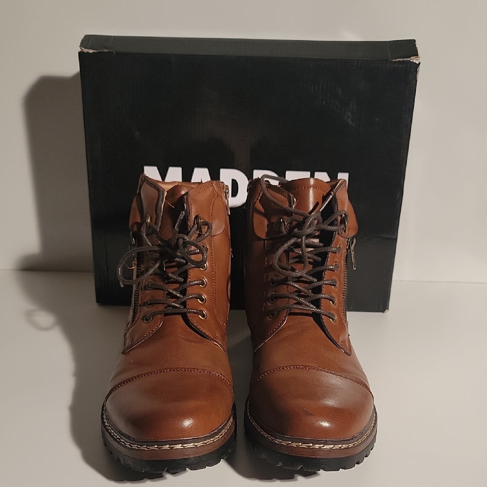 Steve Madden Tan Leather Boots
